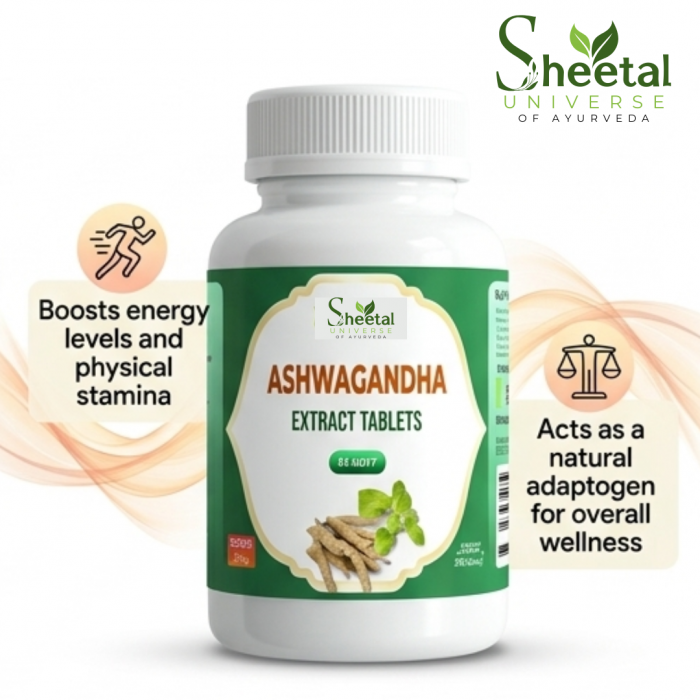 Best Ashwagandha Tablets for Stress Relief & Energy | Ayurvedic Supplement